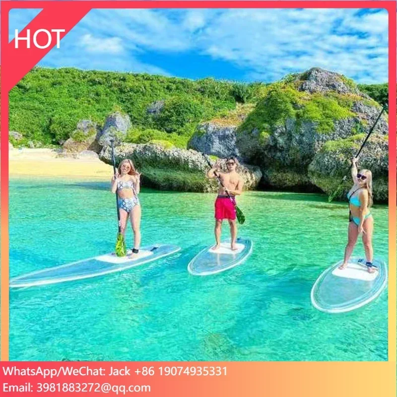 

Favorite 2025 New Style Inflatable Clear Sup Foil Paddle Board Wholesale