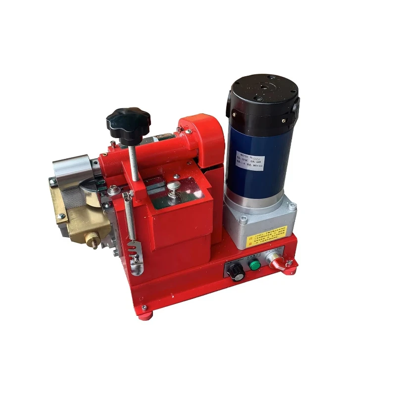 Manual gluing machine for paper handle pasting machine
