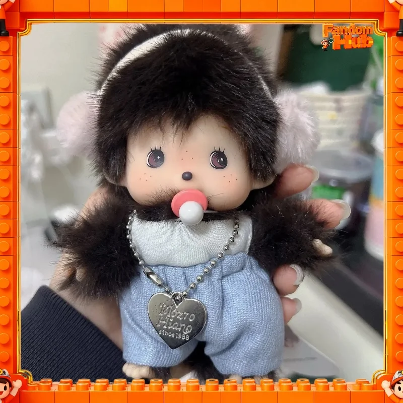 NEW NEW NEW 2025 HOT-SALE Mongon Monkey Kawaii Cute Figure Model Doll Keychain Bag Pendants Toy Gift For Fans