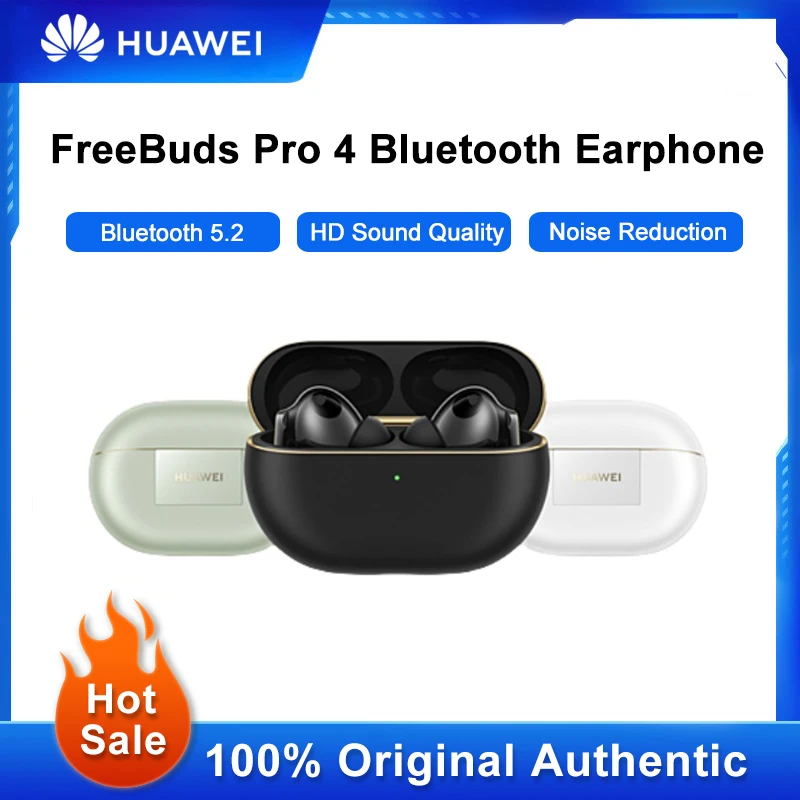 Huawei FreeBuds Pro 4 Wireless Bluetooth Earphone High-Resolution Sound Quality Headphone Active Noise Reduction Sports Headset