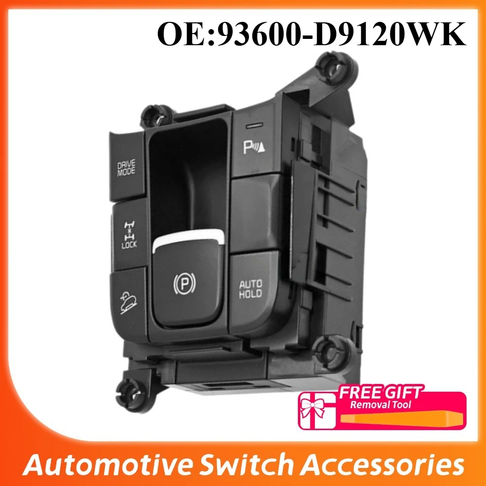 93600-D9120WK Efficientt-For Kia KX5 Sportage 2015-2018 Electronic Parking Brake Switch Handbrake Switch Part Number 93600D9120W