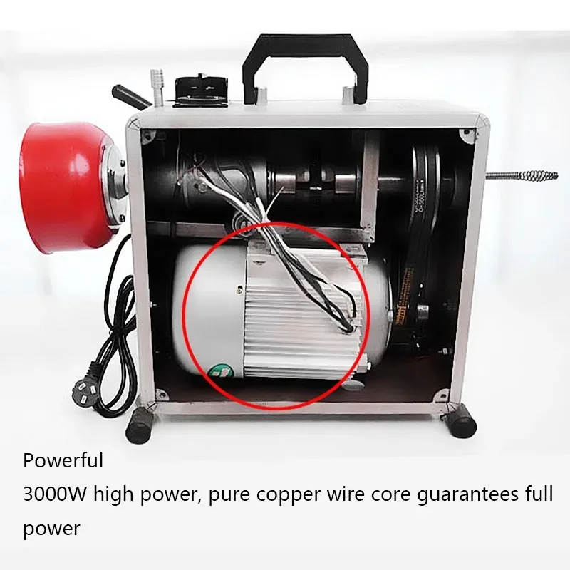 

Low price MadeinChinaHigh-power Electric Pipe Dredging Machine Professional Sewer Sewer Cleaning Tool Blockage Dredging Artifact