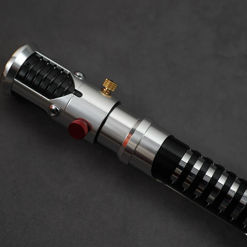 [89SABERS] Obi-wan EP1 lightsaber جميع المواد المعدنية، إعادة طباعة مقاسات دعامة الفيلم 1:1، مع 19 مجموعة من الخطوط الصوتية والمؤثرات الضوئية