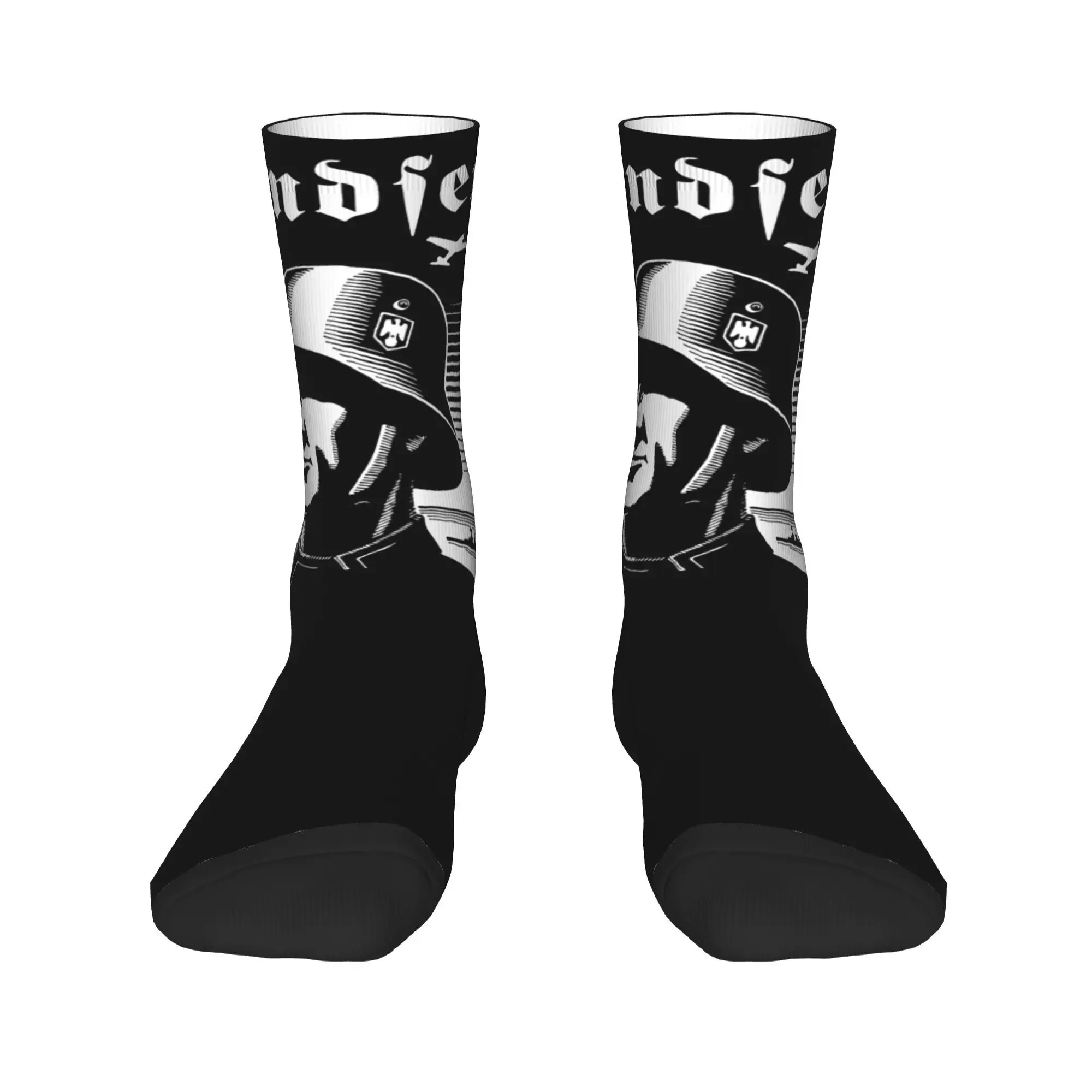 Fashion Unisex Crew Socks Das Reich Kommt Wieder Merch Soft Landser Rock Band Non-slip Socks