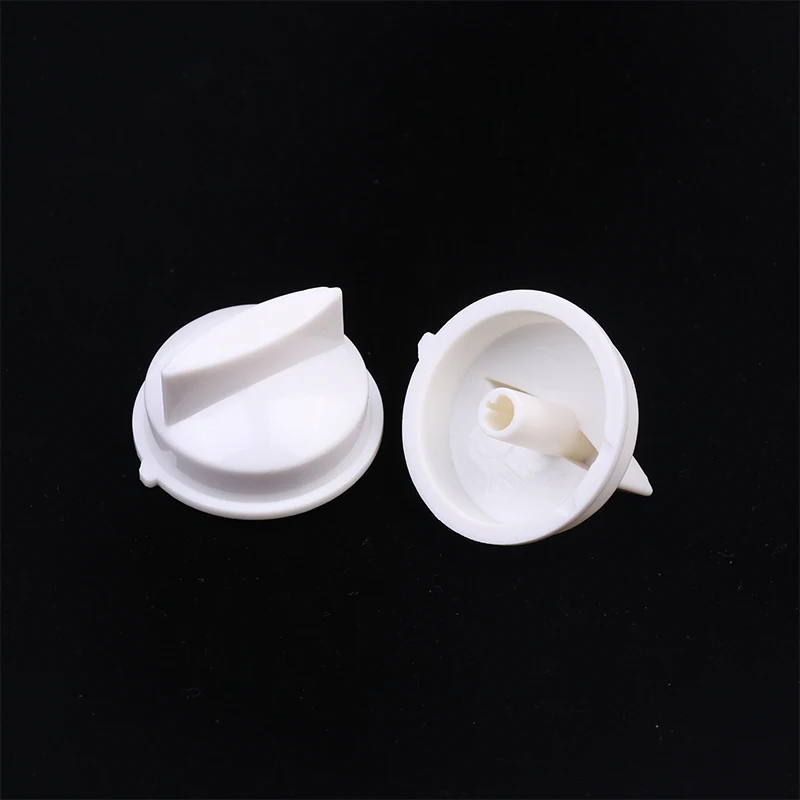 2Pcs Microwave Oven Universal Plastic Spool Rotary Pointed Timer Knob Switch Power Adjustment Switch for Spare Parts