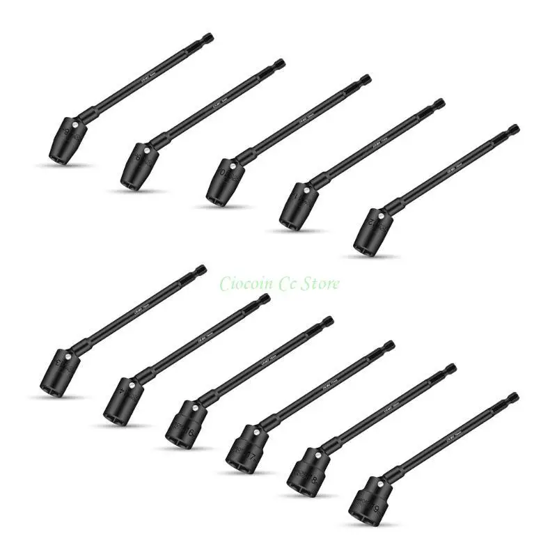 

X90F 360 градусов Электрическая буровая воздушная отвертка рукава универсальная адаптер шестиугольная ручка