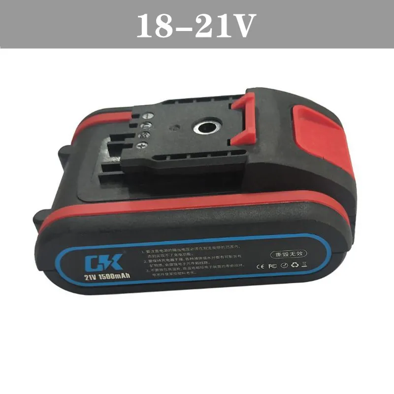 Household electric drill and saw specialized lithium battery pack with large capacity 18650 lithium battery pack and 21V battery