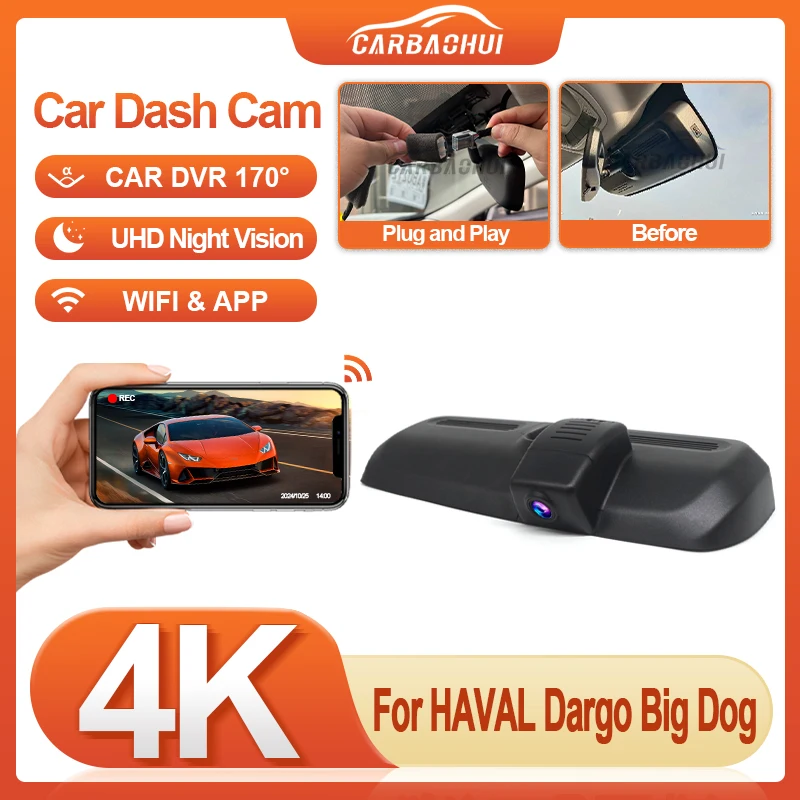 Hd 4K 2160P Car Dvr… - image