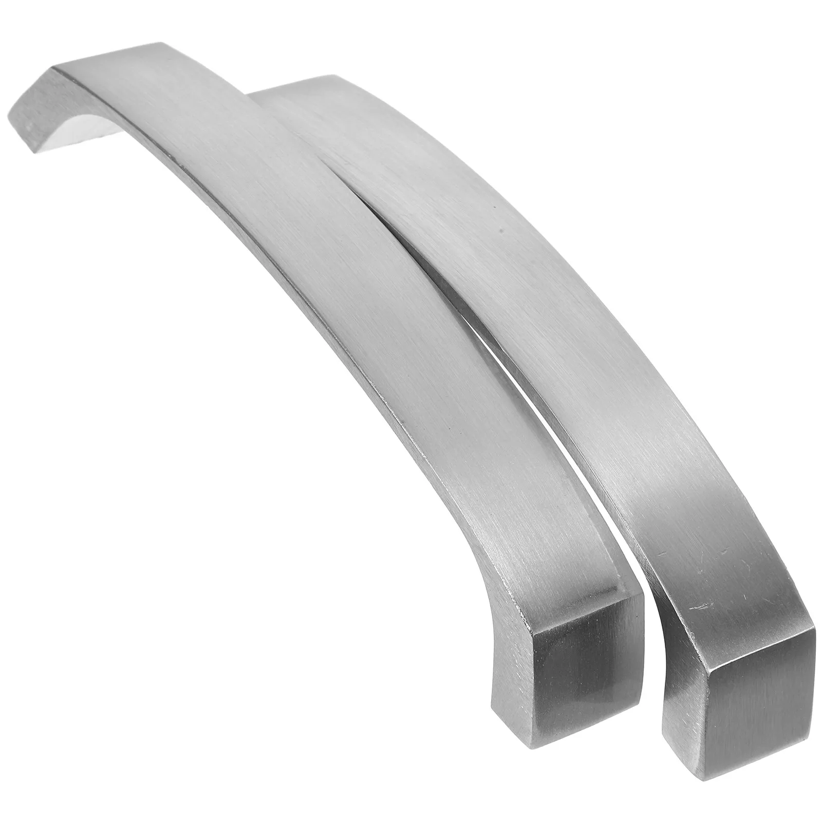 2Pcs Sleek Aluminum Cabinet Handles Versatile Fit for Kitchen Unit Bathroom Dresser Drawer Cupboard DIY Renovation Hardware