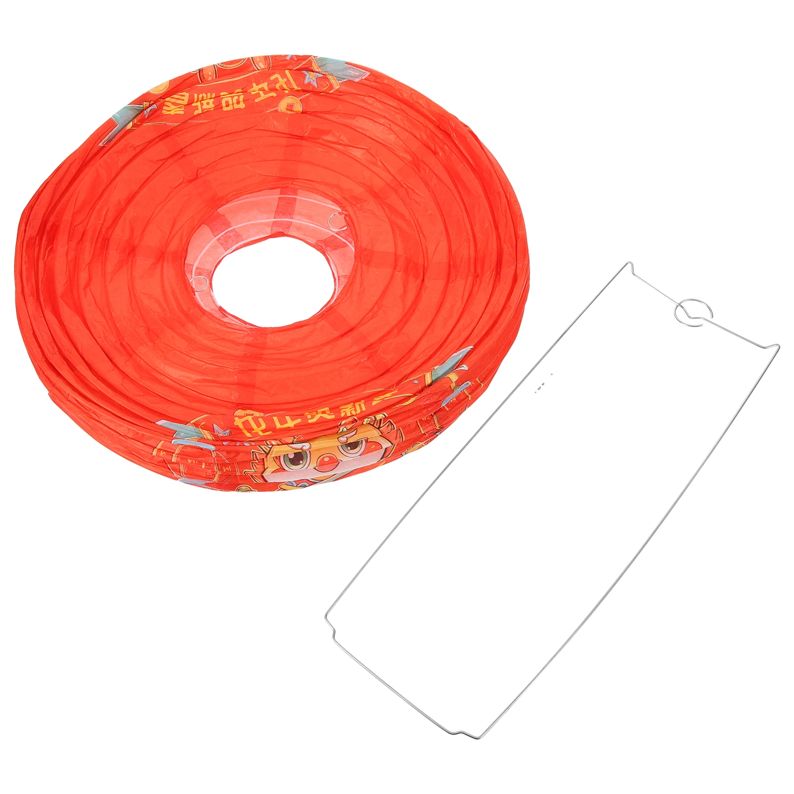Chinese Traditional Lantern Festival Wedding Hanging Paper Lantern For Outdoor Garden Spring Celebration Solar Powered