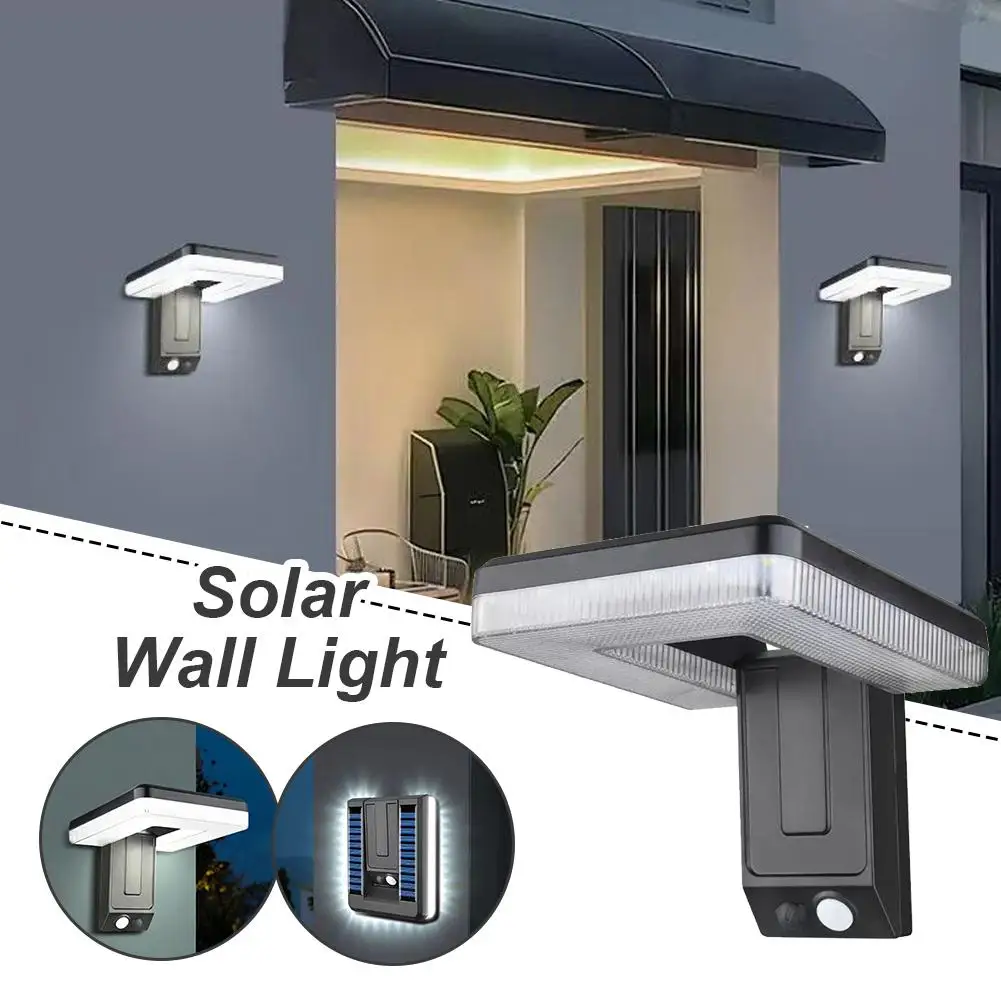 Foldable LED 120° Solar Light 3 Modes Street Light Garden Decor Outdoor Wall Lamp Motion Sensor Solar Waterproof Spotlights Lamp - view 2