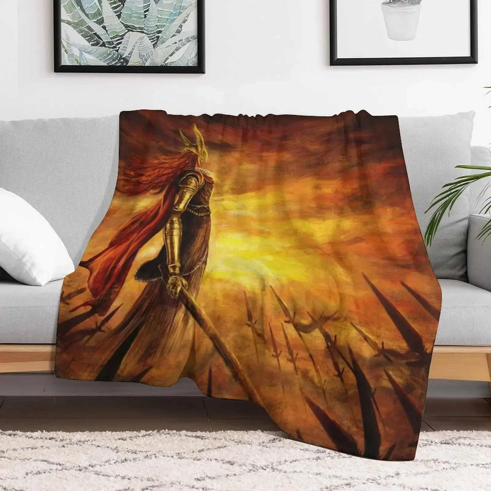 I have never known defeat Throw Blanket Warm Blankets Sofas Of Decoration For Baby Blankets