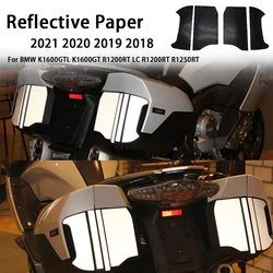 Voor Bmw K1600gtl K1600gt R1200rt Lc R1200rt R1250rt Motorfiets Reflecterend Papier Sticker Zijbagage Sticker 2021 2020 2019 2018