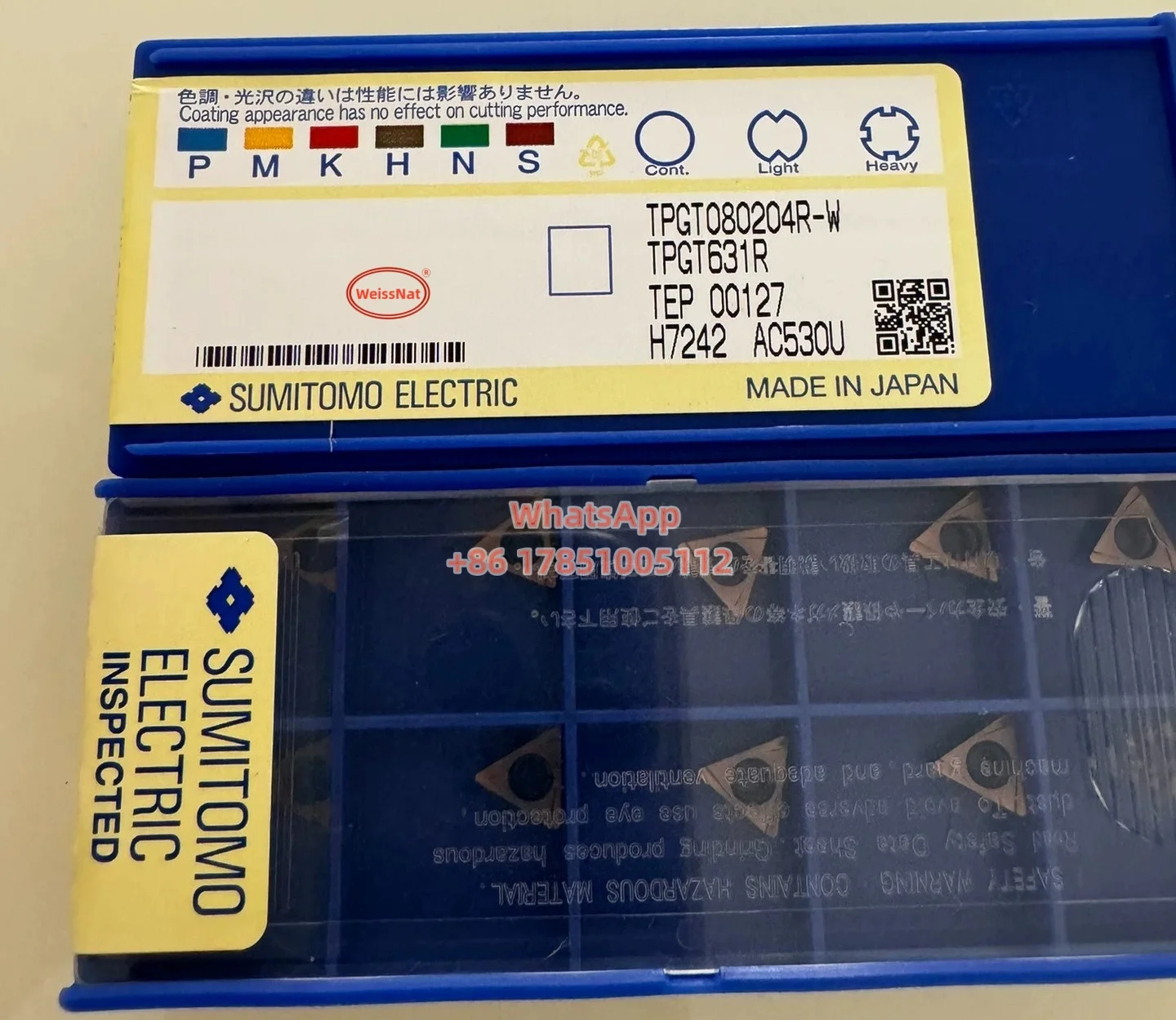 Imagem -03 - Inserção do Carboneto de Sumitomo Tbgt060102l Tbgt060104l Tpgt080202l Tpgt080204l Tpgt090202l Tpgt110304l Tpgt110302l-w Ac530u