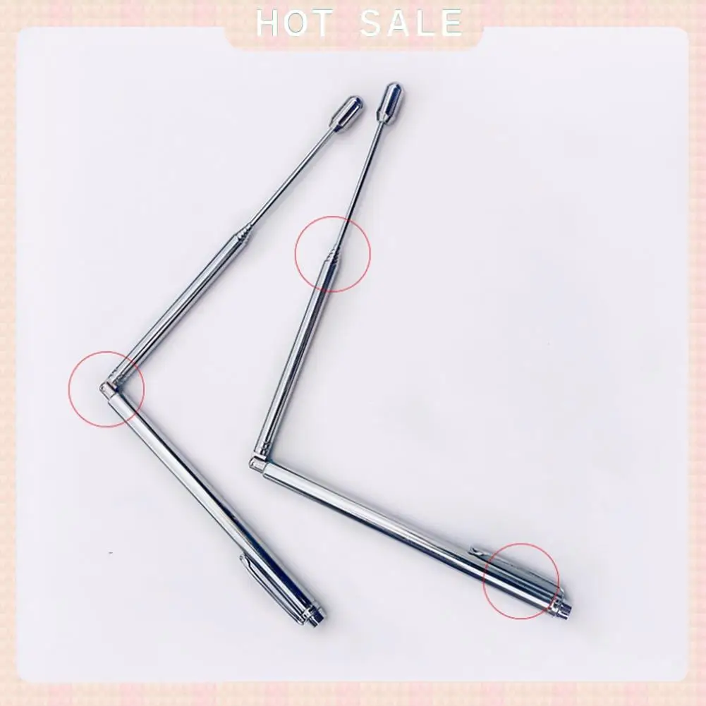 24-Hour Delivery Portable Dowsing Rod Water Detector Tool Adjustable Rods Flexible Divining Water Spirit Ghost Gold Buried Items