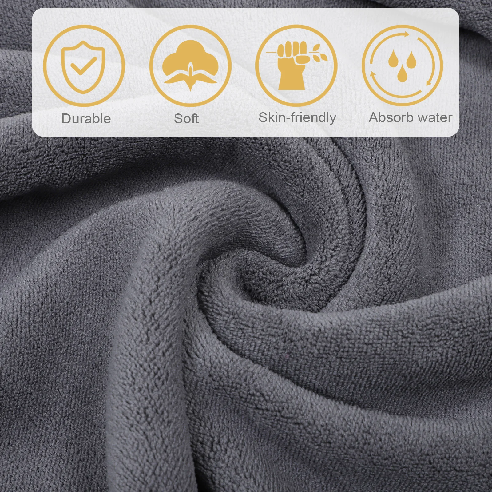 

1Pcs Pet Towel Dog Cat Bath Quick Dry Microfiber Absorbent Waterproof Drying Mat Lightweight Compact for Travel Home Use All