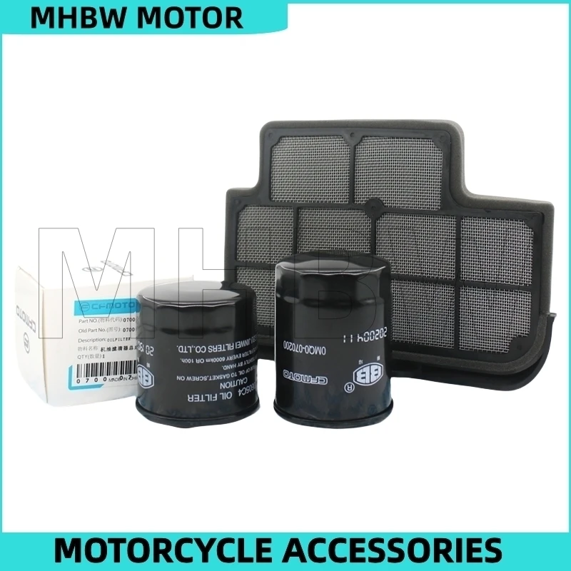 

Motorcycle Oil Filter and Air Filter Assemble for Fmoto 400nk 400gt 650nk 650gt 650mt 650tr-g