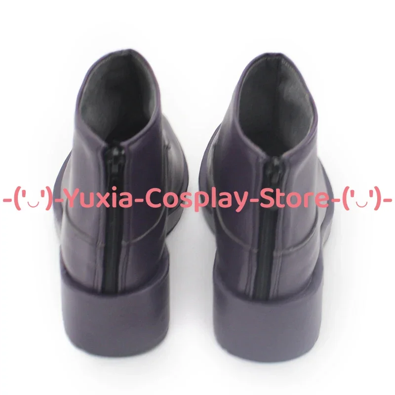 ¡Yuxiacosplay! Pkemon Amethio-zapatos de Cosplay, accesorio de personaje del juego de Anime, botas de cuero PU, disfraz de fiesta de Carnaval y Halloween