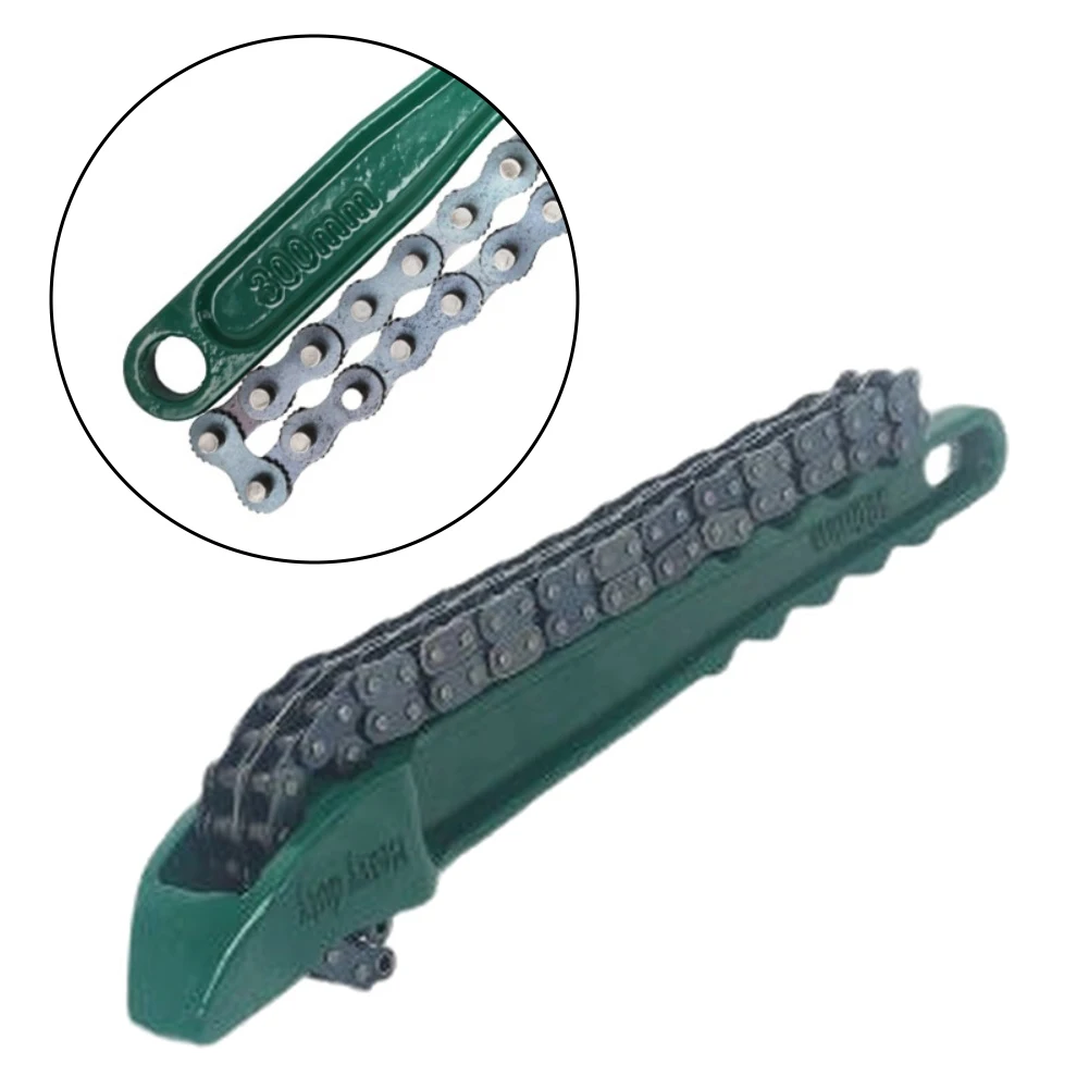Chain Wrench with Weighted Construction Non Slip Grip and Powerful Clamping for Industrial and Firefighting Use