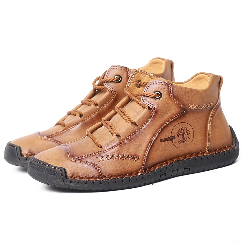 Cotton Shoes Winter Elderly Walking Daddy Shoes Comfortable Outdoor Winter Non-Slip Casual Comfortable Large Size Plus Velvet