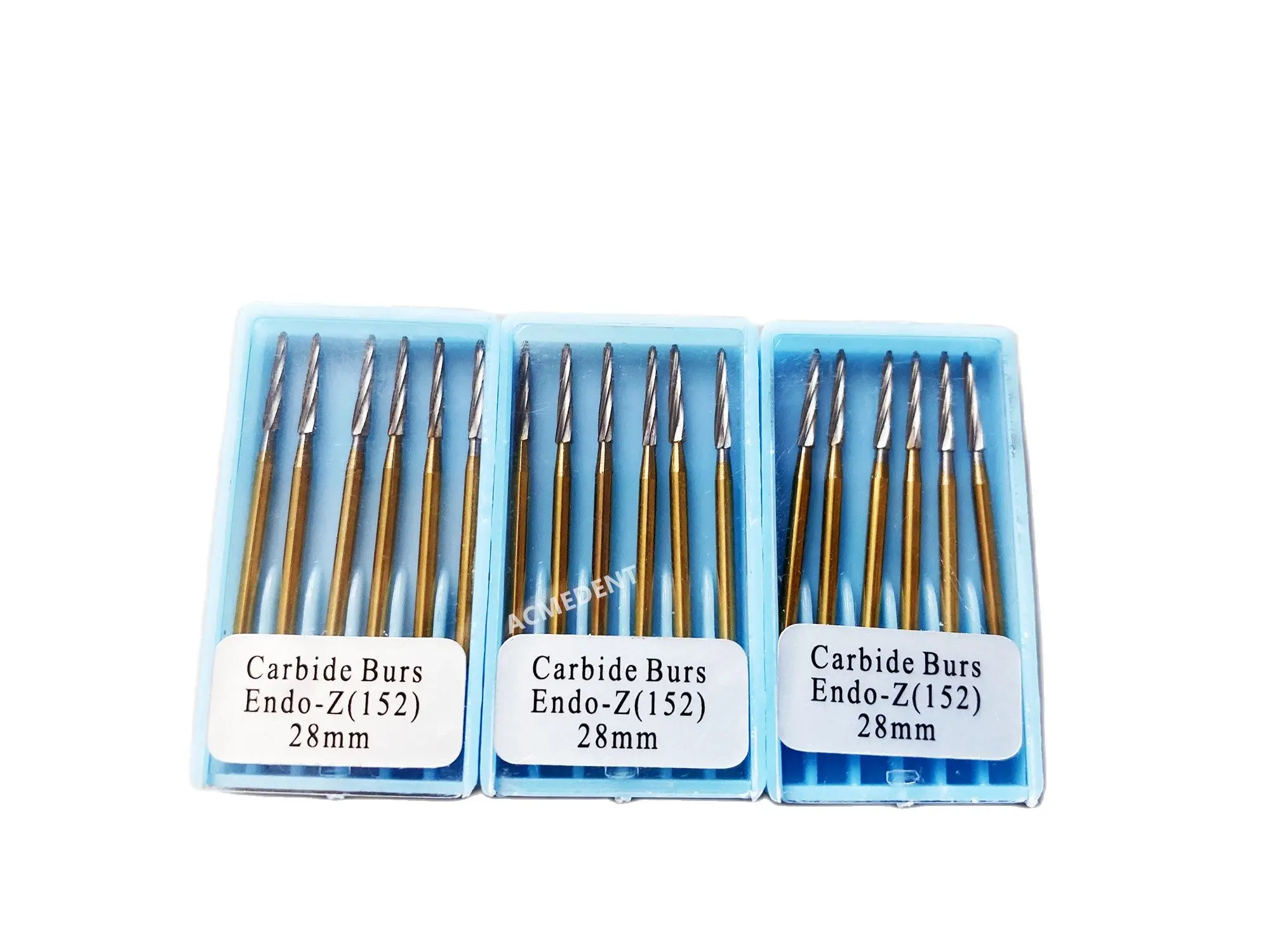 Dental ENDO-Z Burs Trim Finishing FG 28MM Drill Tungsten Steel Safe Ended Sharp Edge