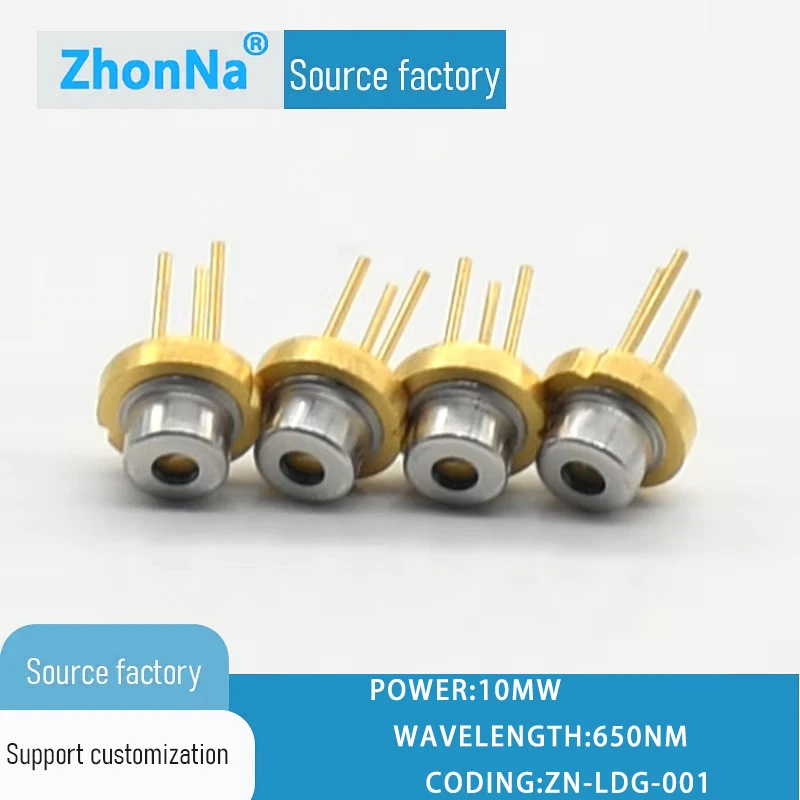 

650nm10 Laser Diode Module RED Korean QSI Original Factory Number Photoelectric Sensor Light Emitting Tube TO56Metal Packaging