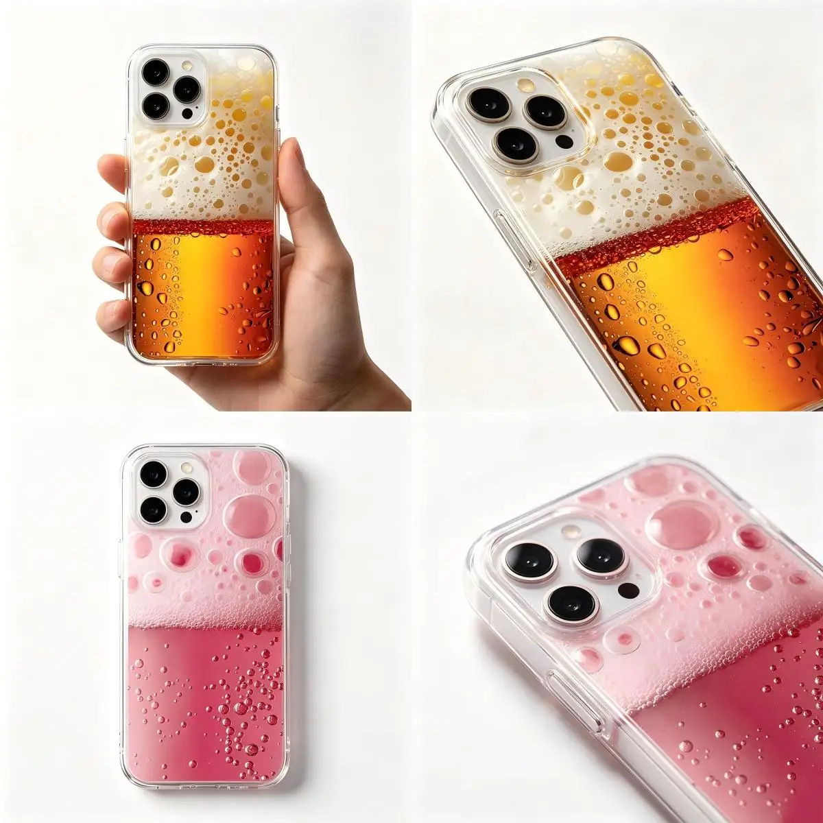HOT Phone Case For Samsung Galaxy A27 A37 A57 A16 A07 A17 A26 A56 A55 A35 A25 A15 A24 A14 A06 A05 4G 5G Foamy Beer Bubble Print