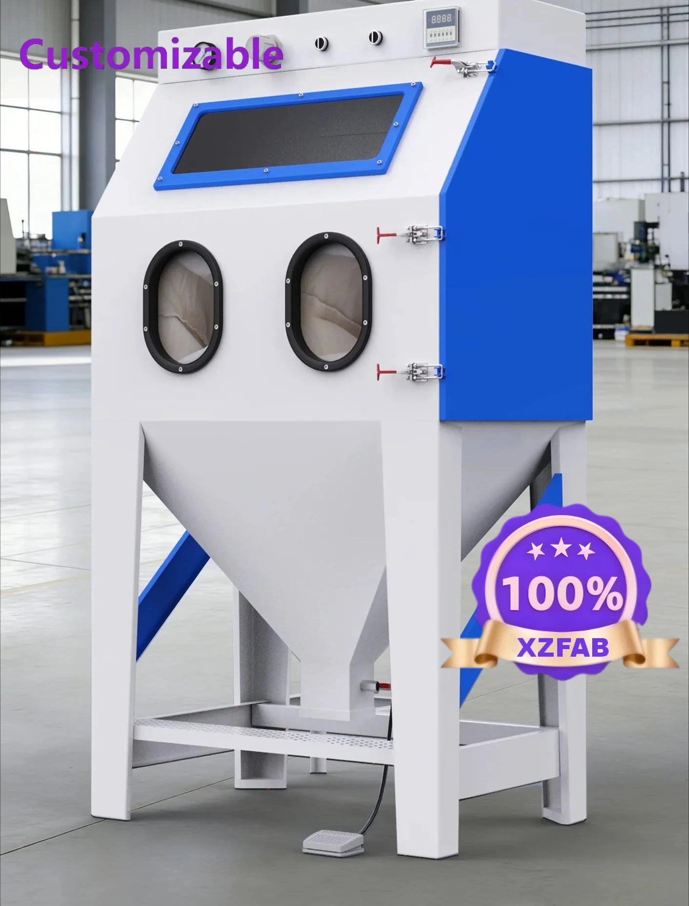 Factory Direct 2026 Manual High Pressure Polishing Die Abrasives Wenwan Renovation Blowing Sand Water Sand Derusting Small