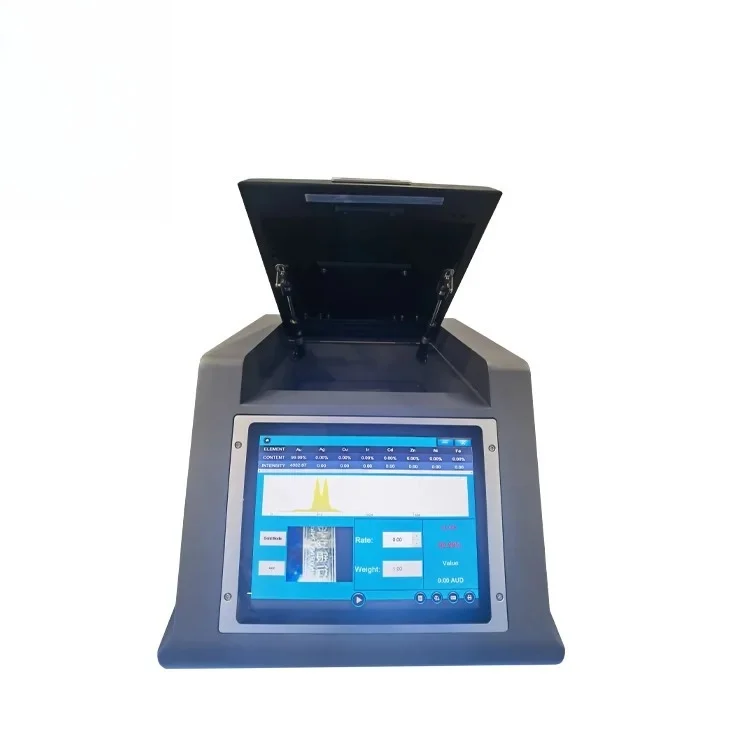 

Testing High Accuracy Electronic XRF Gold Carat Testing Machine XRF Gold Purity Analyzer