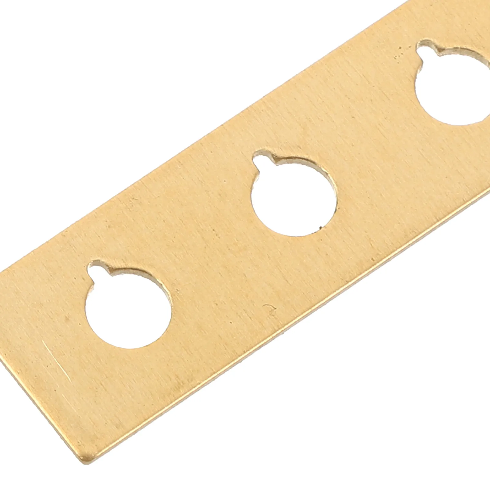 2 Pcs Bridge Gasket Brass Plate Protector for Lower Hole Acoustic Guitar Accessories Reinforcement Bushing Repair Parts Pin