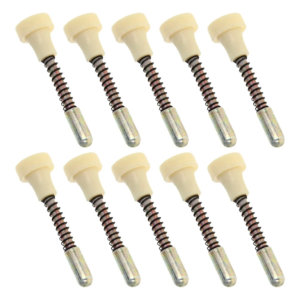 

10pcs Children Bed Latch Spring Hardware Crib Storage Door Safety Gate Parts Plastic Screws Replacement Cage