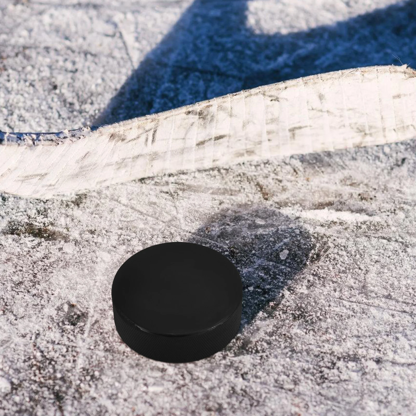 4 قطعة هوكي الجليد المتين عفريت سطح أملس قابلة لإعادة الاستخدام للتدريب المنافسة الرياضة الهوكي عفريت فريق الشباب الكبار الرياضة #6