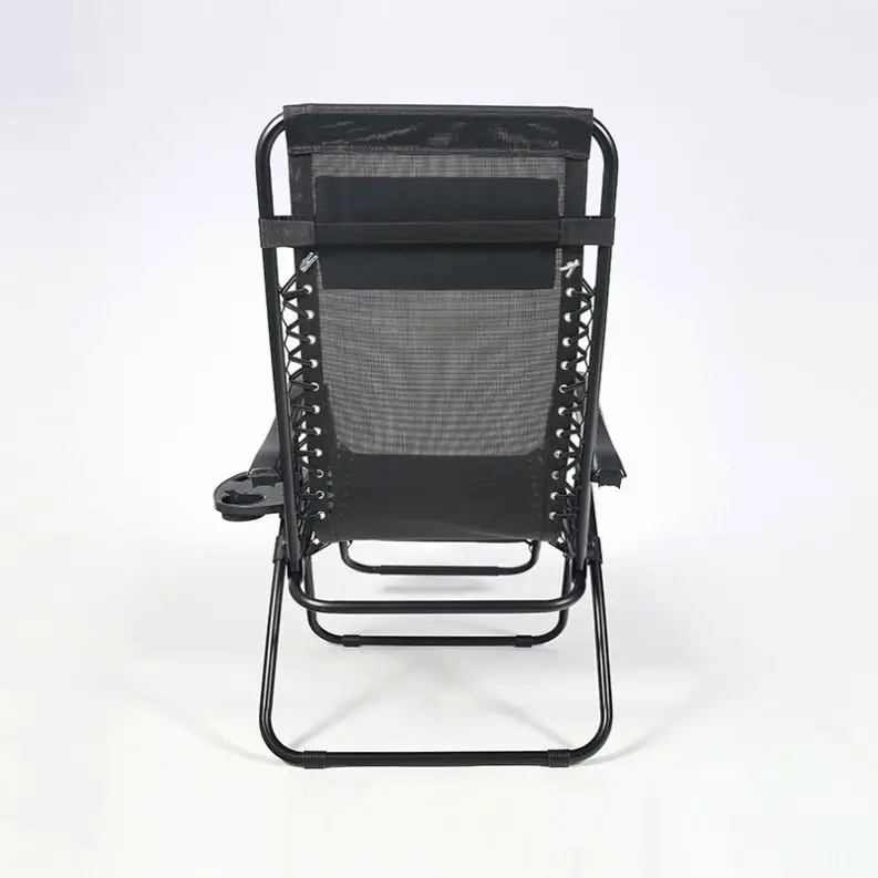 جديد جودة عالية في الهواء الطلق قابل للتعديل صفر الجاذبية حمام سباحة صالة كرسي قوي كرسي صالة قابل للطي مع وسادة #6