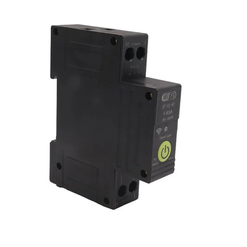 

A98E-WIFI Overvoltage And Undervoltage Protector Photovoltaic Bidirectional Energy Meter KWH Metering Time Switch