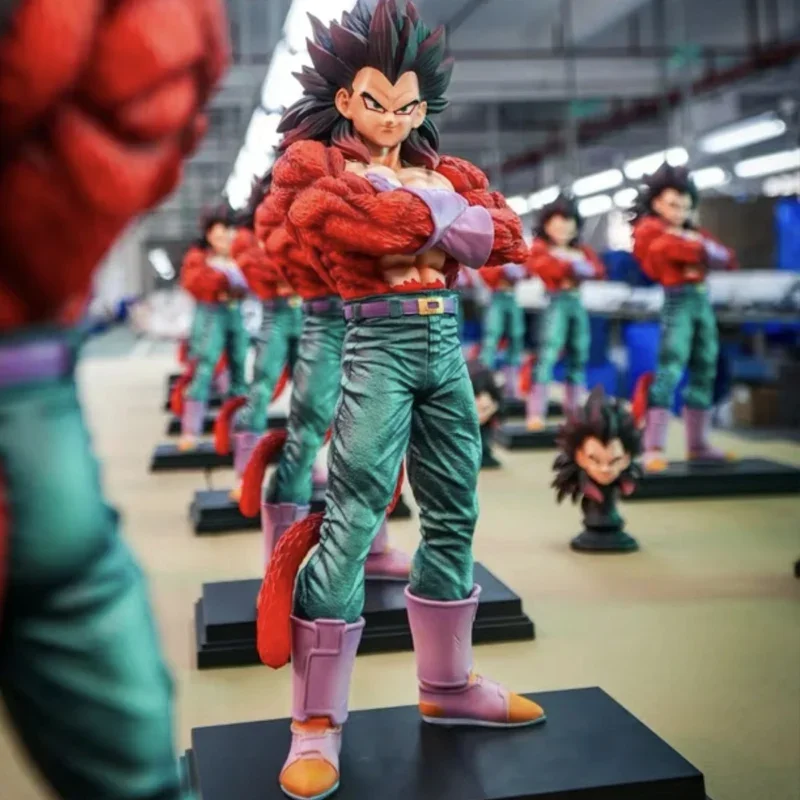 

JT Statue Dragon Ball Anime Figure Super Saiyan 4 Vegeta Figures Brother Planb Ssj4 Vegeta Figurine goko Anime Model Custom Toy