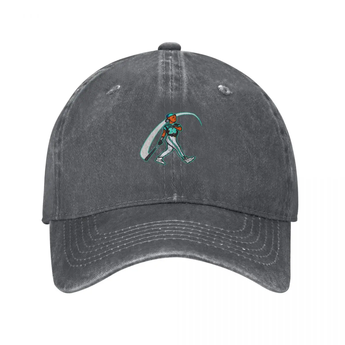 Mariner's-Ken Griffey jr Swing Man Baseball Cap custom Hat |-F-| Boy Women's