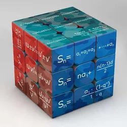 3D Magic Cubes 3x3x3 Mathematics Chemistry and Physics Puzzle Magnetic Speed Cube Professional Educational Toys