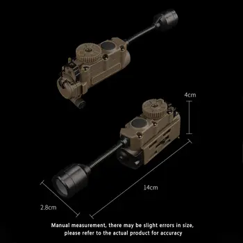 戰術頭盔頻閃燈,Sidewinder LED頭盔燈,白紅綠藍紅外線燈,Stalk Arc導軌頭盔夾手電筒 10 最佳銷售 頭盔燈戰術 - №6