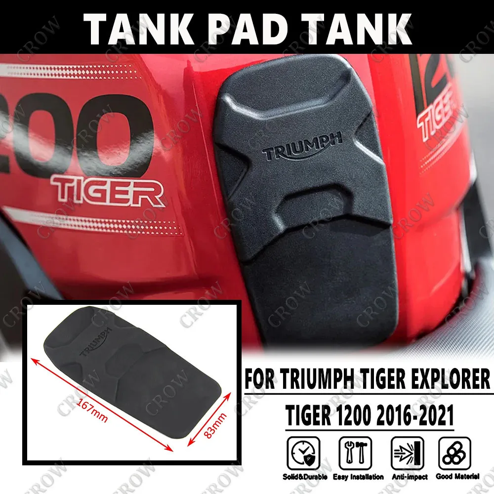 

New Fuel Tank Pad Tank Pads Protector Stickers Knee Grip Traction Pad For Triumph Tiger Explorer Tiger 1200 2016-2021 Motorcycle