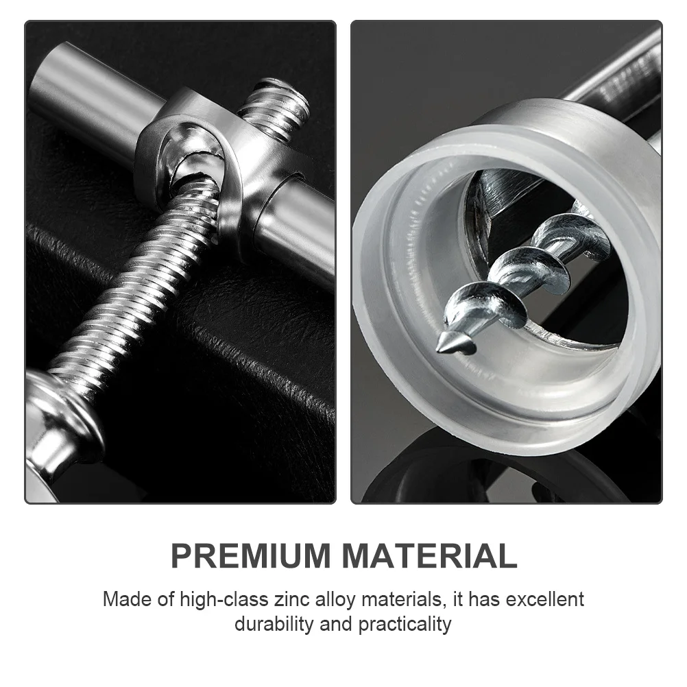 

1Set Zinc Alloy Wine Opener Reinforced Spiral Drill Bit Portable for Red Wine Opening Bottle Opener Bottle Opening Gadget