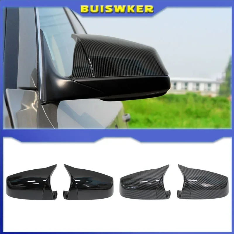Rearview Mirror Cap Wing Side Mirror Cover Fit For BMW E60 E61 F10 F11 2011-2015 F01 F02 2009 -2011 Performance Car Accessories