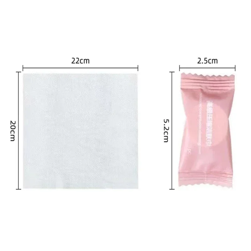 20/30/50PCS Mini Compressed Towels – Disposable Magic Face Cloth Tablets for Travel, Outdoor, and Personal Care