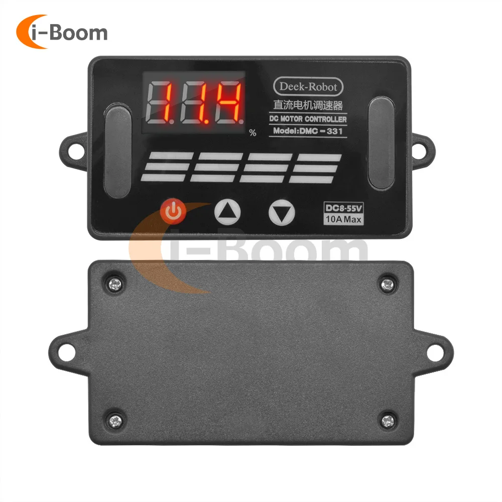 DMC-331 DC8V-55V 10A Motor Speed Controller PWM Controller 0~100% Adjustable Switch with Digital Display