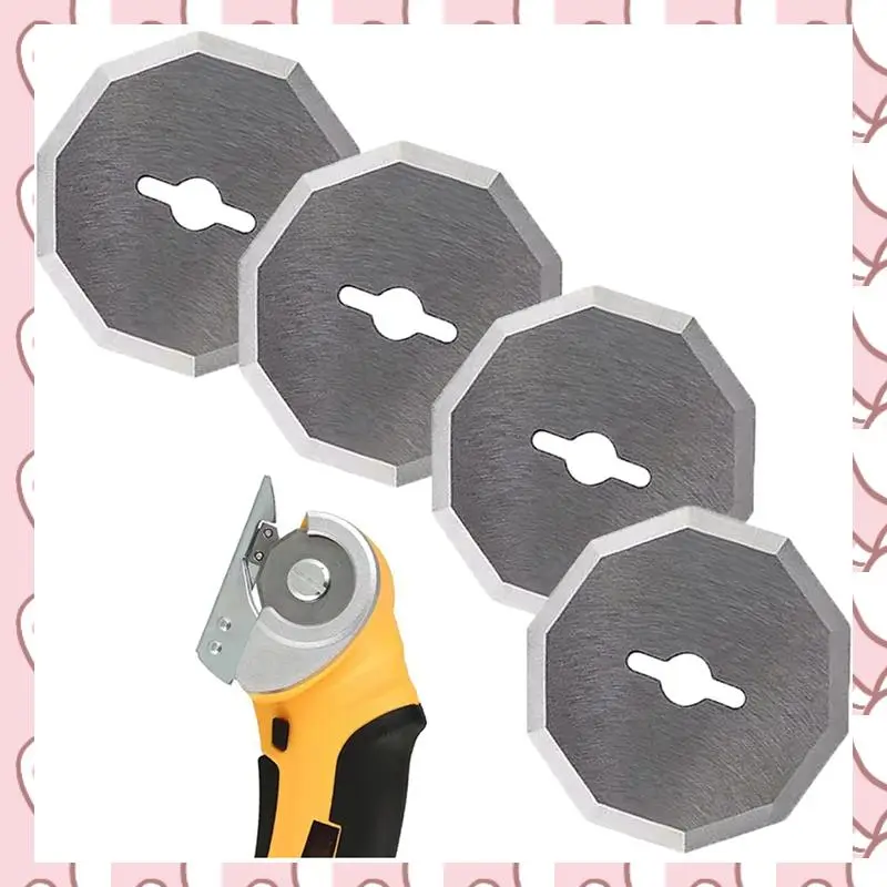 HHTL 4-Pack Replacement Rotary Blades For Worx WX082L 4V Zipsnip Cordless Electric Scissors,WA2300 Replacement Blades