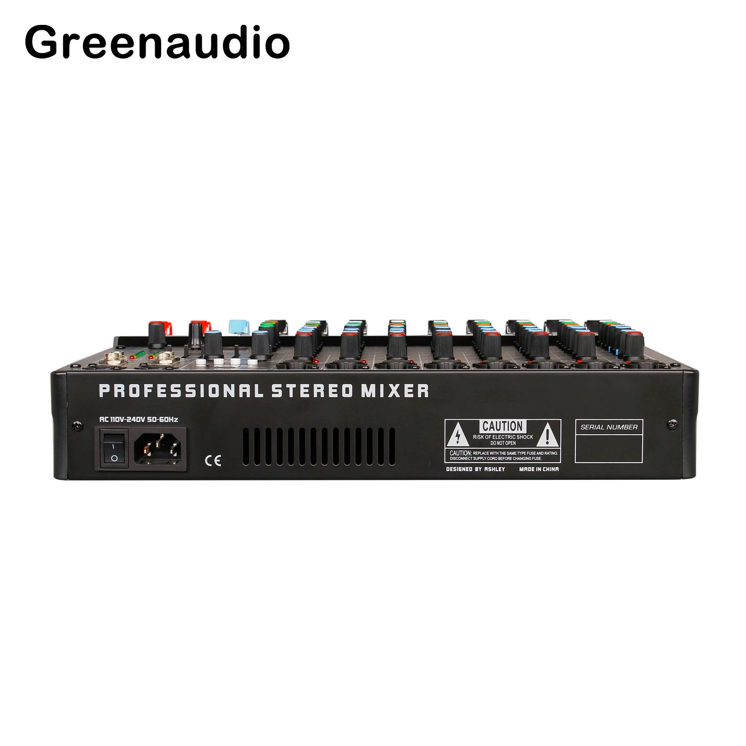 GAX-TK16 perlengkapan Musik desain baru Mixer 16 Channel profesional Studio peralatan musik dengan 99 efek Reverb Digital DSP 60MM Attenuator