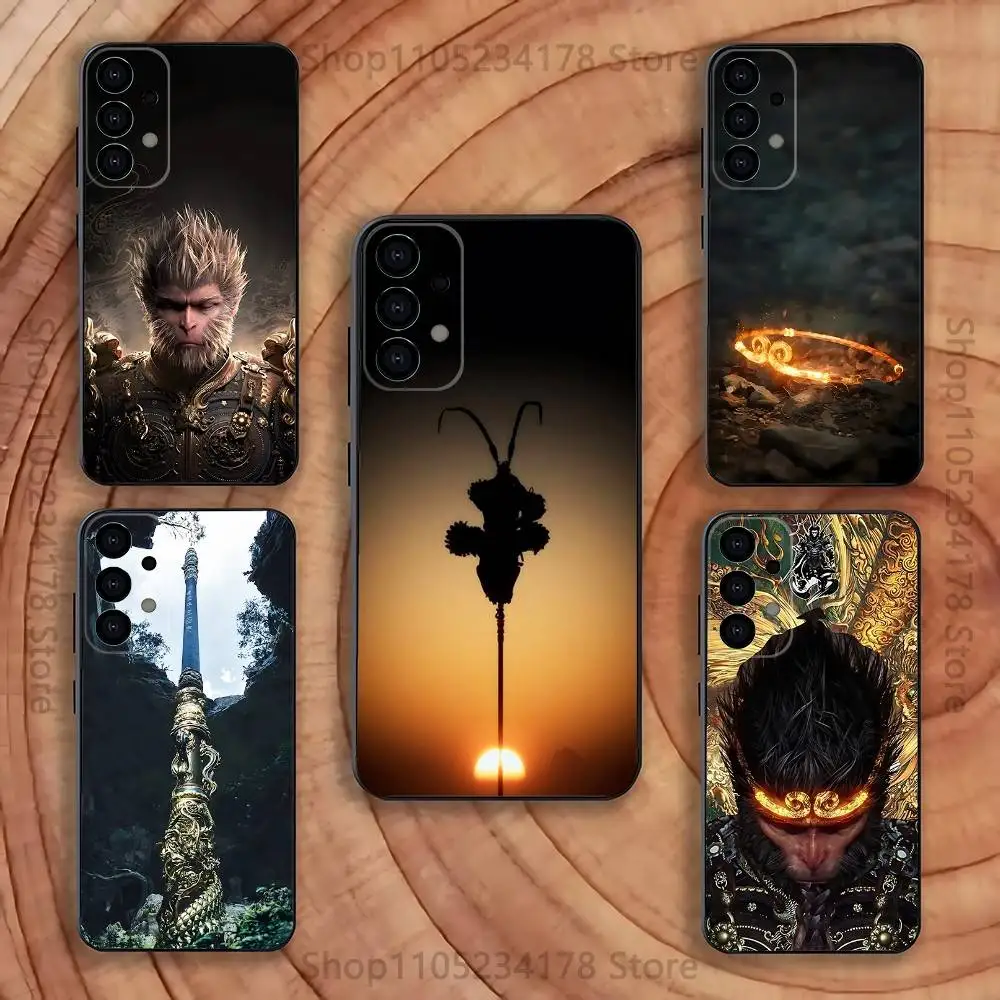 

Game Black Myth W-Wukong Case for Samsung Galaxy S21 S25 FE S24 S23 Ultra S20 S9 S22 Plus S10 TPU Cover