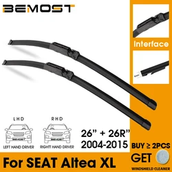 Car Wiper Blade Front Window Windshield Rubber Silicon Refill Wipers For Seat Altea XL 2004-2015 LHD/RHD 26