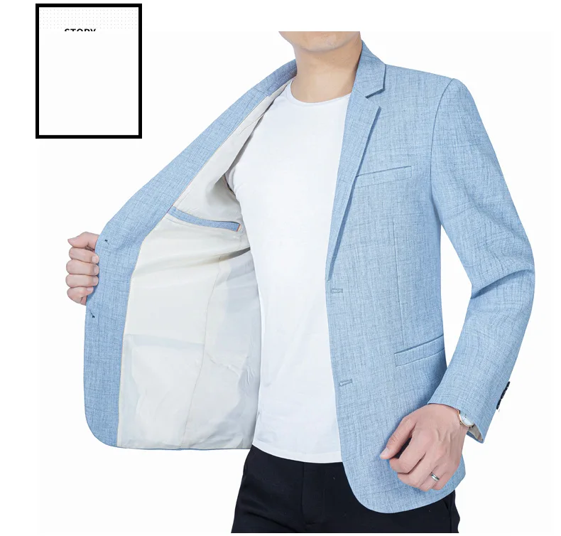 Men Suit Blazers Jackets Business Casual Suit Designer Coats New Spring Autumn Formal Wear Men Slim Fit Blazers Jackets