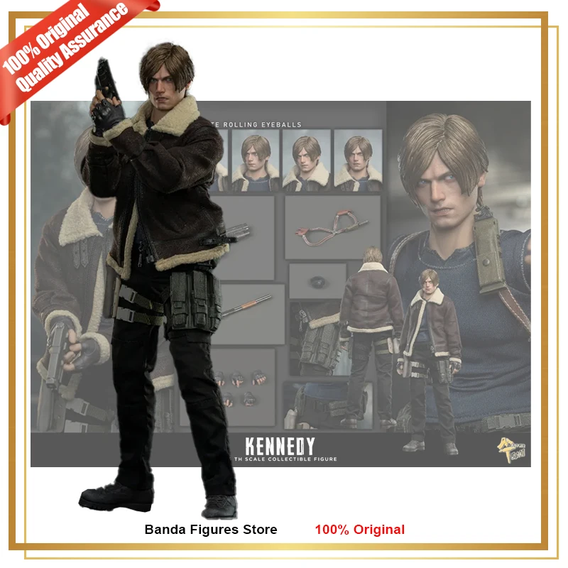 Оригинальный MTTOYS Biohazard Kennedy Reissue Resident Evil 4 Leon Kennedy 1/6 MT017 в наличии, коллекция аниме-фигурок, модель