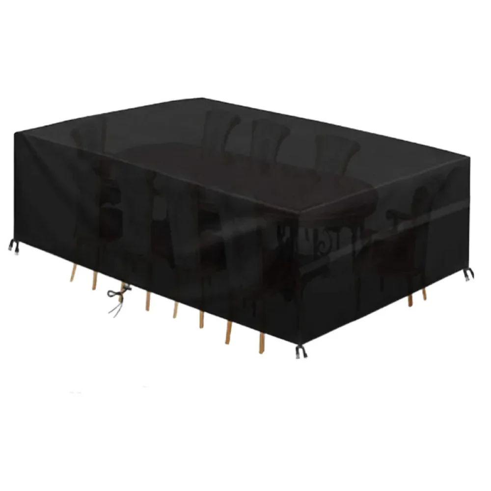Heavy Duty 420D Oxford Patio Furniture Cover Waterproof Outdoor Garden Table Chair Protector Dustproof Weatherproof Shield